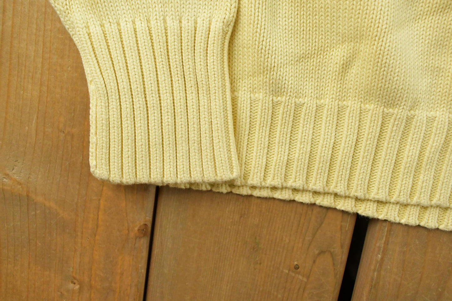 Vintage 1990s Polo By Ralph Lauren Knit Crewneck Sweater Men's XL