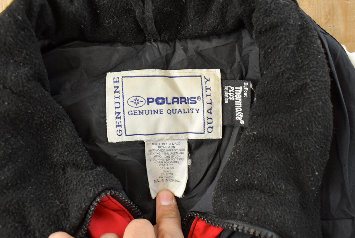 Vintage 1990s Polaris Snowmobile Jacket Men's Small