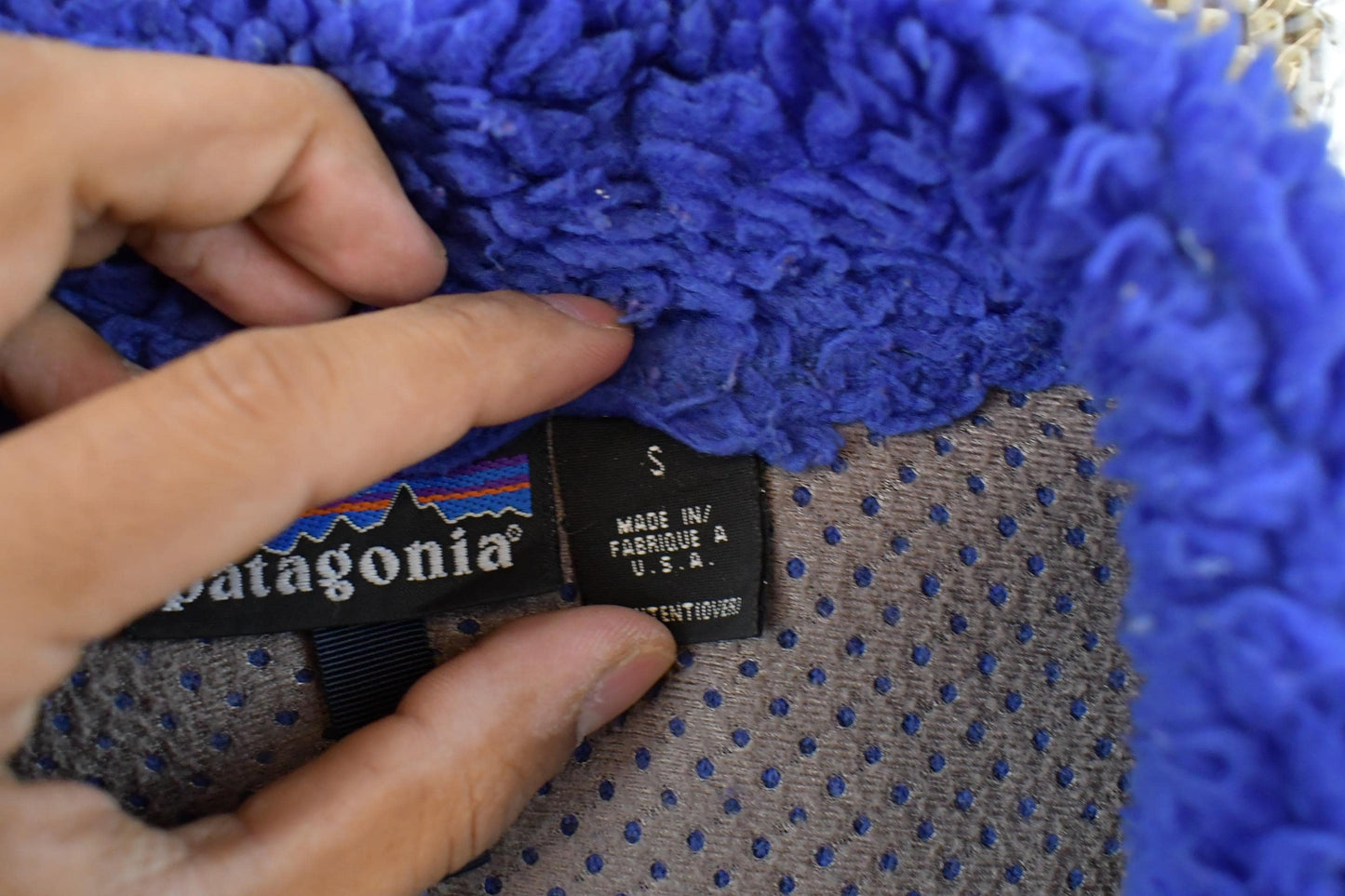 Vintage 2000s Patagonia Retro X Deep Pile Full Zip Fleece Sweater Men's Small Men's Large