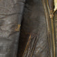 Vintage 1970s Sheepskin Shearling Leather Fur Jacket Men's L
