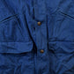 Vintage 1990s Club Room Chore Coat Leather Collar Jacket Men's Large