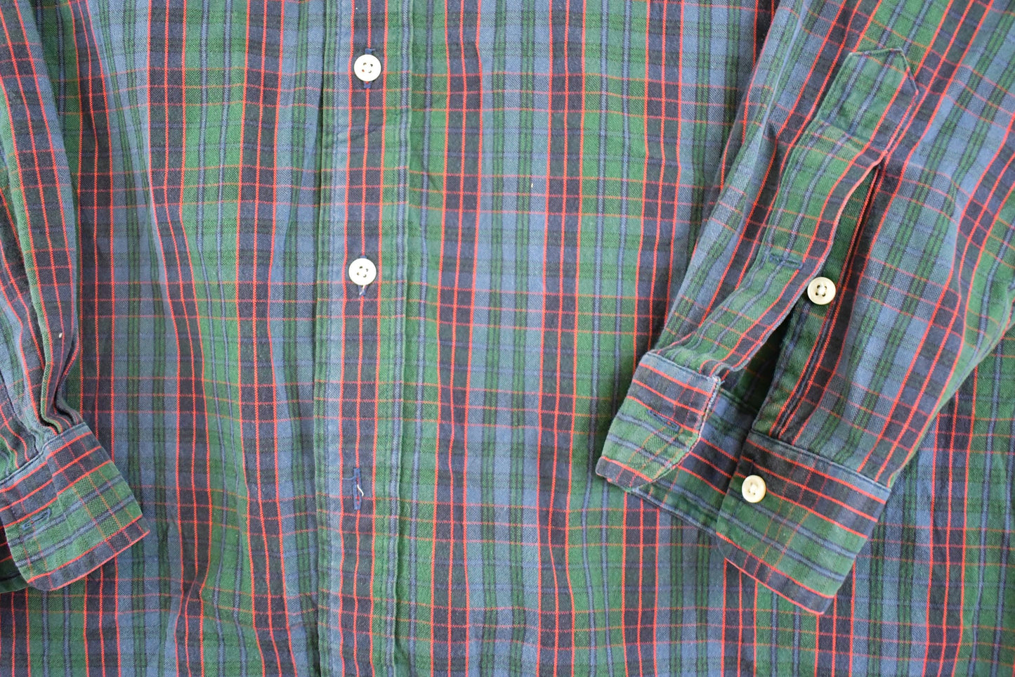 Vintage 1990s Polo By Ralph Lauren Blaire Plaid Button Up Shirt Men's XL