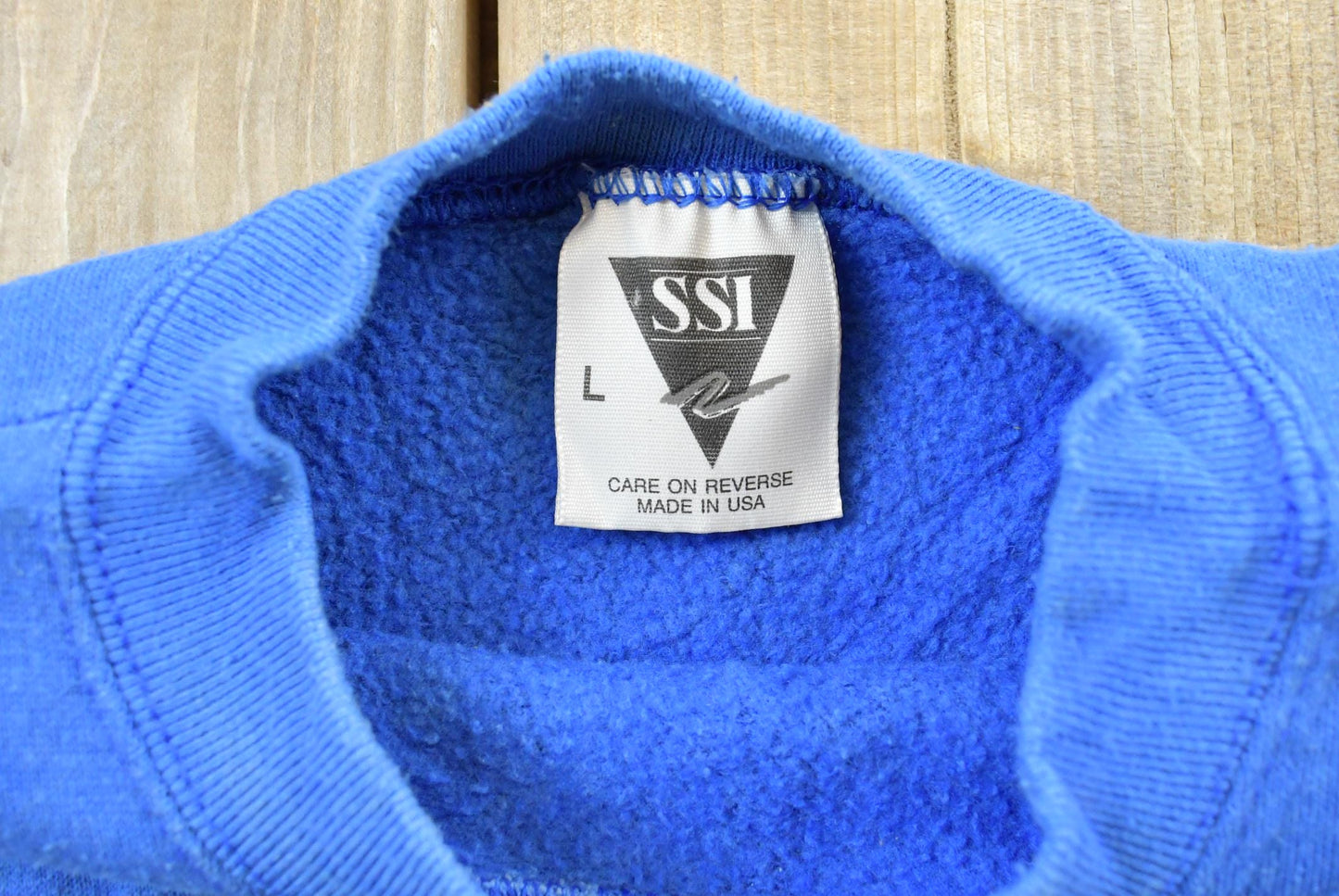 Vintage 1990s SSI New York Giants NFL Football Crewneck Sweatshirt Men's S
