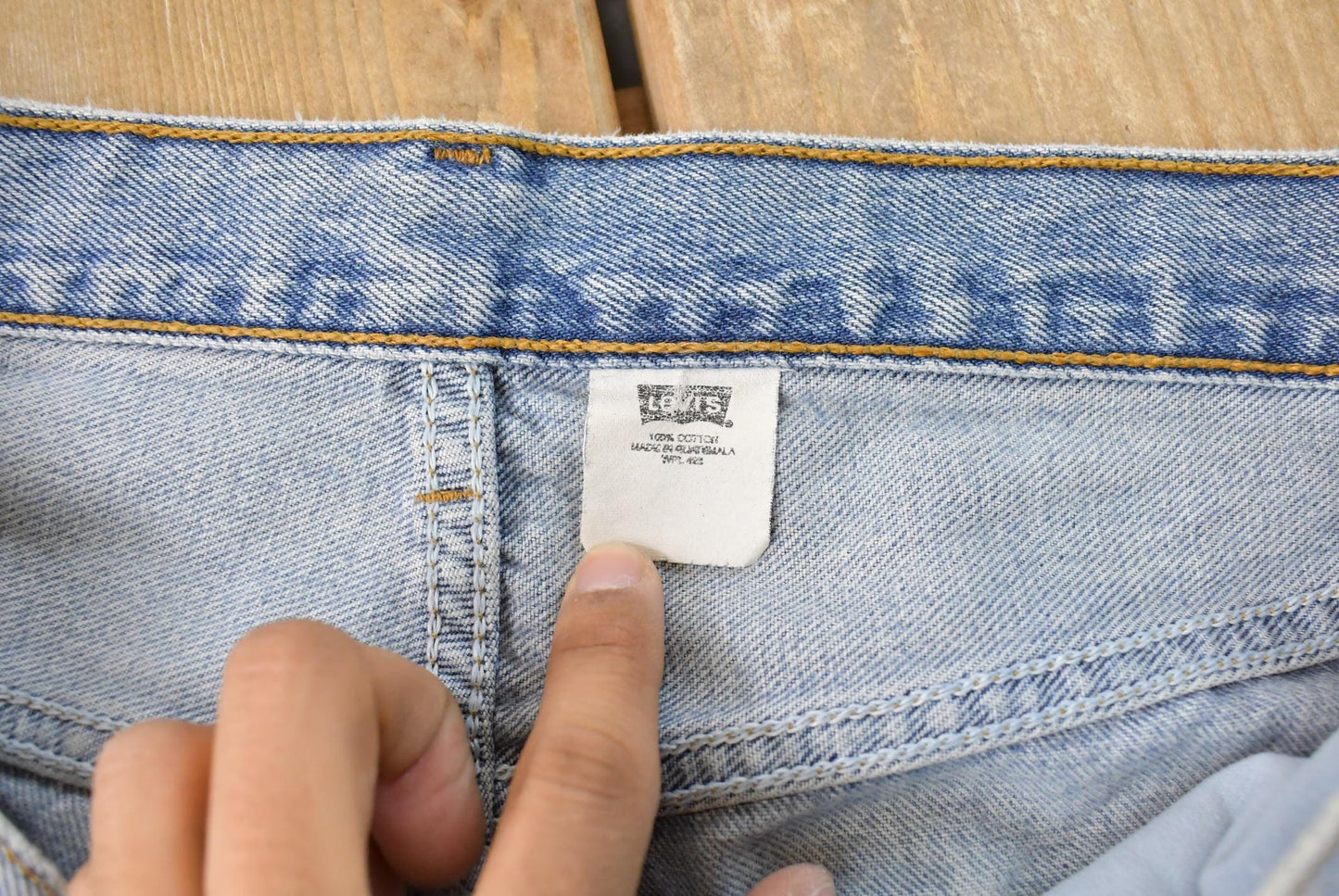 Vintage 1990s Levi's 501 Original Fit Denim Jeans Men's 35 x 31