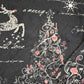 Vintage 1990's Christmas Jess And Jane AOP Souvenir Long Sleeve Shirt Womens L