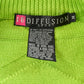Vintage 1980s IB Diffusion Abstract Knit Cardigan Sweater Women's L