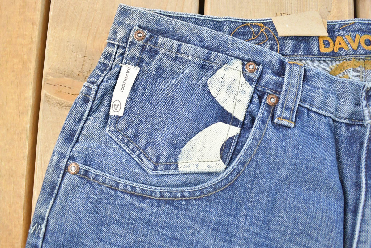 Vintage Y2K DEADSTOCK Davoucci Denim Jeans Men's 33 x 32