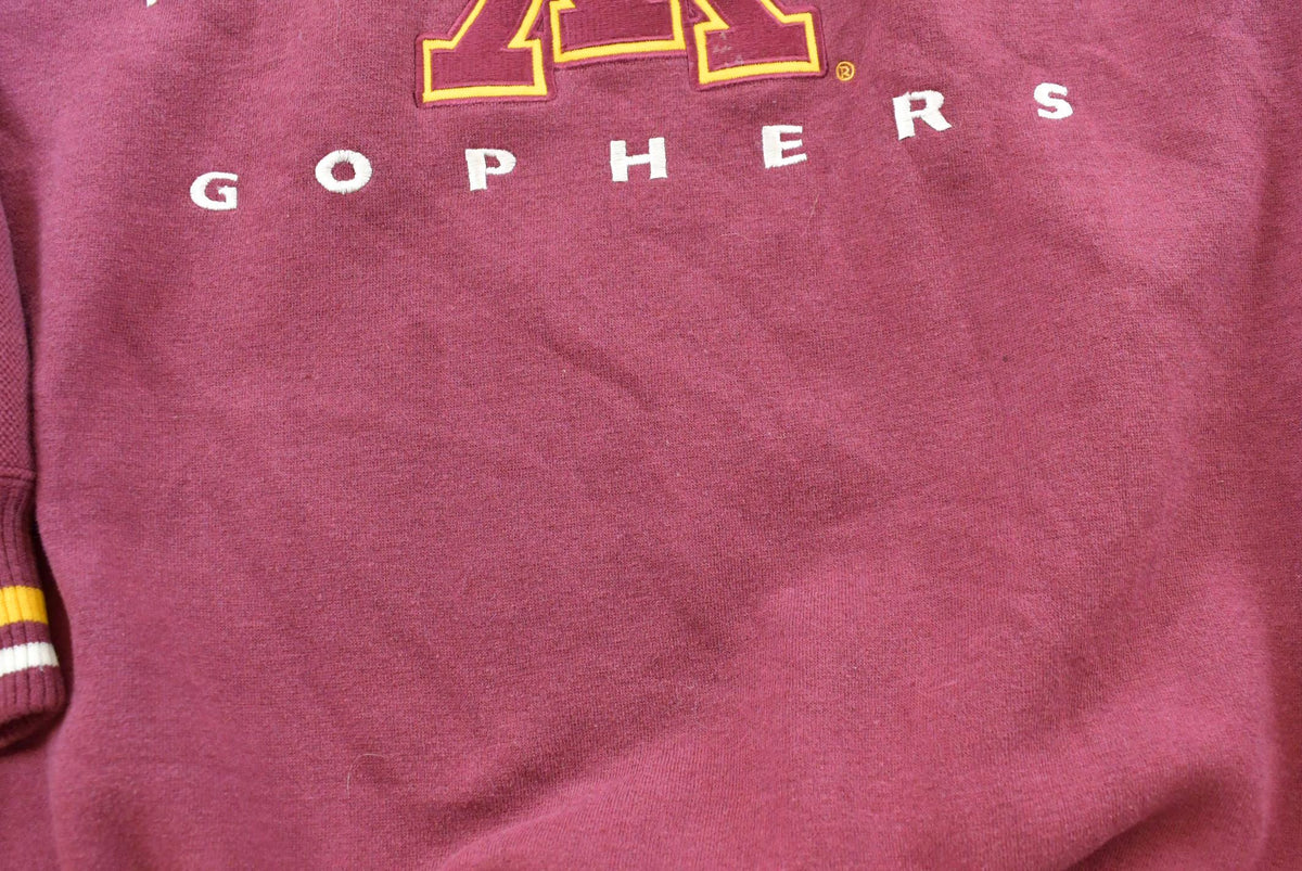 Vintage 1990s Lee Sport University of Minnesota Golden Gophers Crewneck Sweatshirt Men's XL