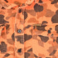 Vintage 1990s Woolrich Orange Camo Button Up Flannel Shirt Men's L