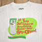 Vintage 1990s Ed The Sock Graphic T Shirt Men's Medium