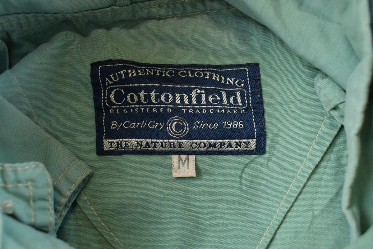 Vintage 1990s Cottonfield Hooded Jacket Men's Medium Oversized