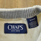Vintage 2000s Chaps Ralph Lauren American Flag Embroidered Cotton Knit Sweater Men's S