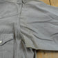 Vintage 1990s Wrangler Gray Canvas Button Up Snaps Western Shirt Men's L