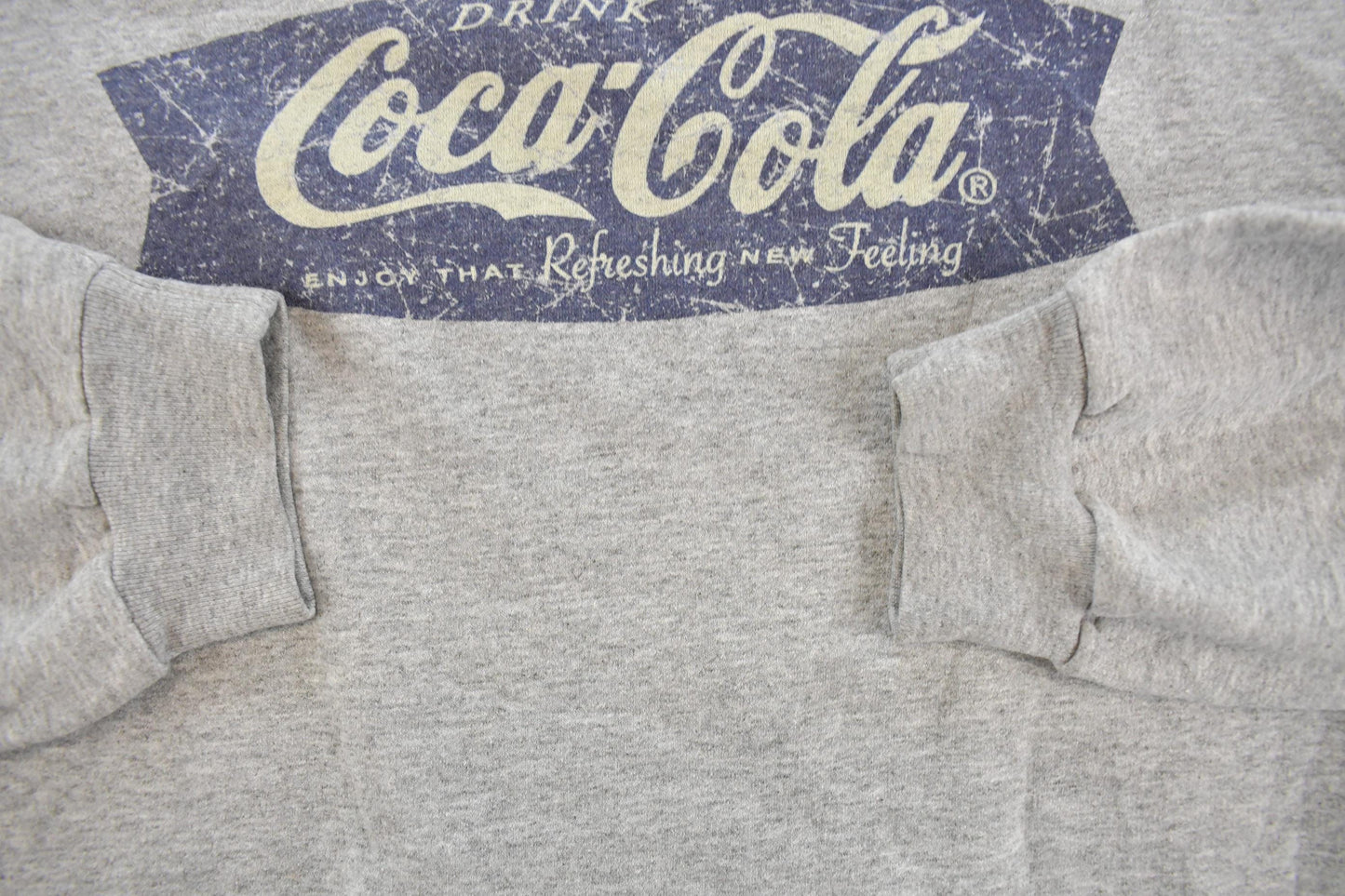 Vintage 1990s Coca Cola Art Graphic Crewneck Sweatshirt Men's L