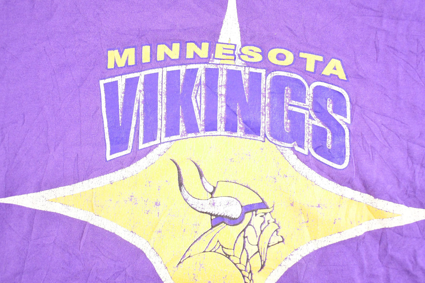 Vintage 1990's Starter Minnesota Vikings NFL T Shirt Men's L