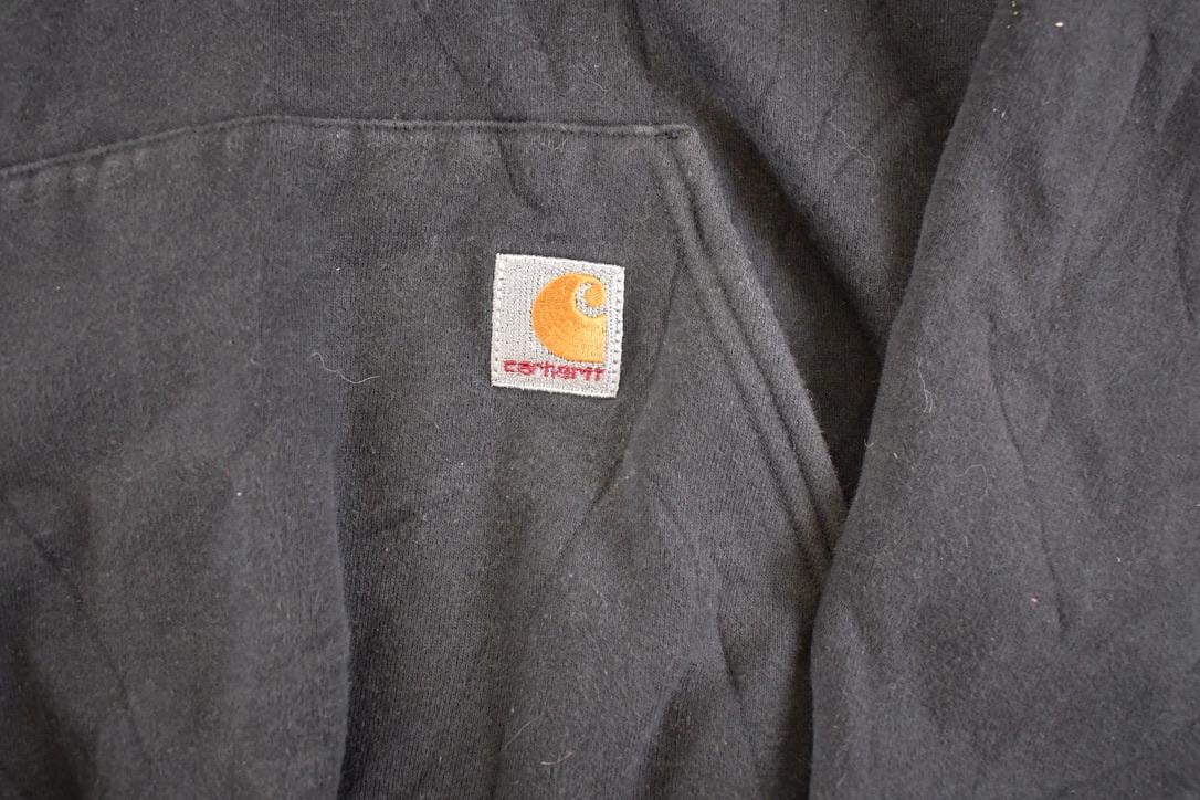 Vintage 1990s Carhartt Zip Up Hoodie Workwear Sweatshirt Mens M
