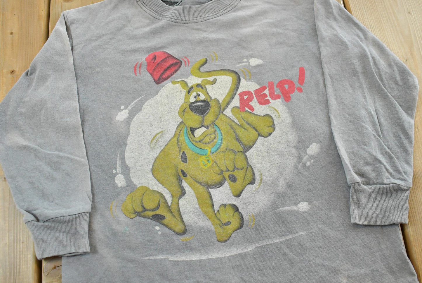 Vintage 2000s Scooby Doo Relp Graphic Long Sleeve T-Shirt Youth S