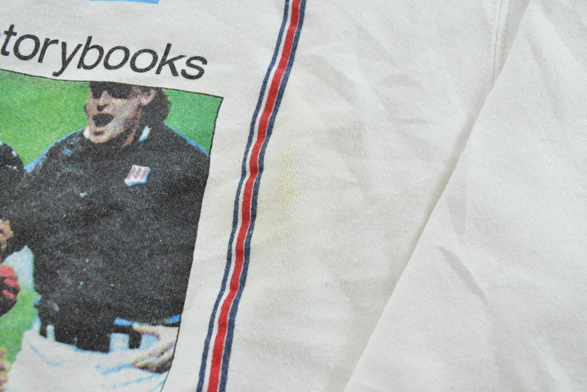 Vintage 1991 Minnesota Twins World Series Newspaper MLB Baseball Crewneck Sweatshirt Men's L