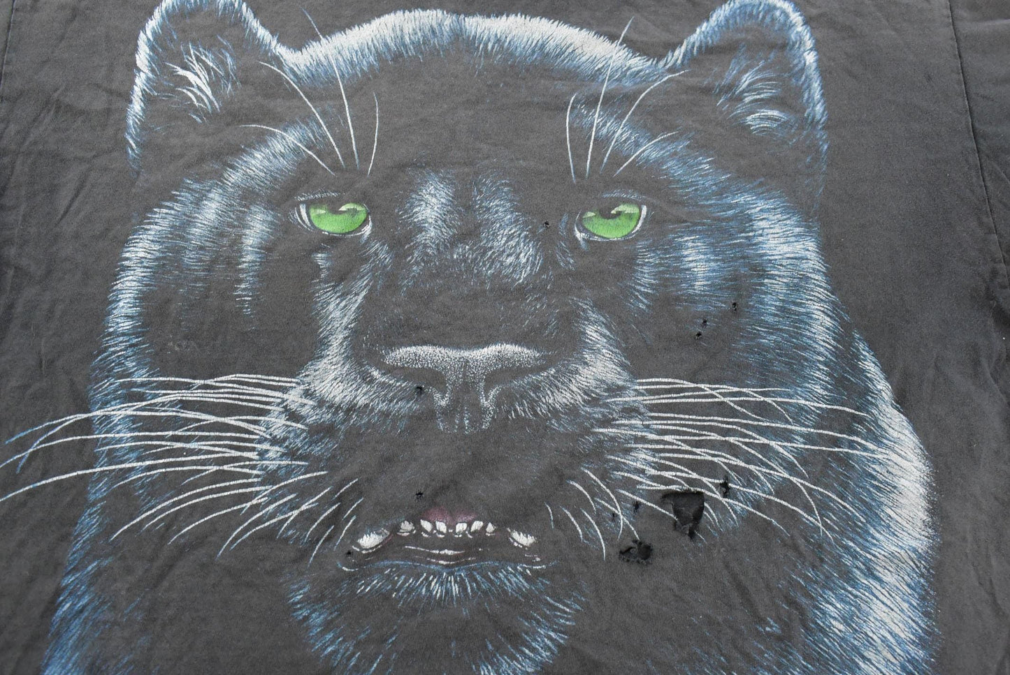 Vintage 1990s Bobby G's Black Panther Graphic T-Shirt Men's 2XL
