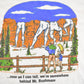 Vintage 2000s Behind Mount Rushmore Double Sided Funny Parody Souvenir T-Shirt Men's XL