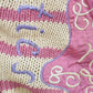 Vintage 1980s Absolutely No Jeans Funky Abstract Embroidered Knit Cardigan Sweater Women's 2XL / 80s Streetwear
