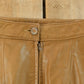 Vintage 1980s Hides Leather Skirt Women's 28