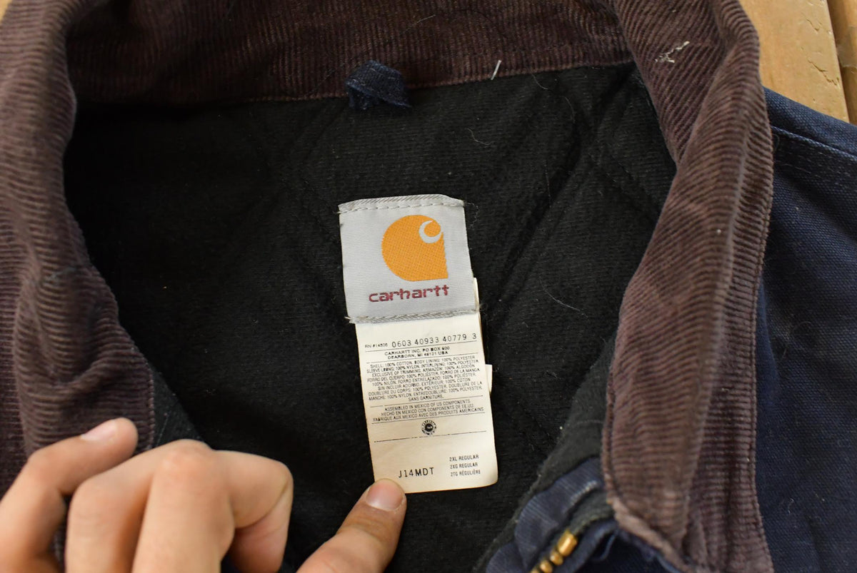 Vintage 1990s Carhartt Santa Fe Canvas Jacket Men's 2XL