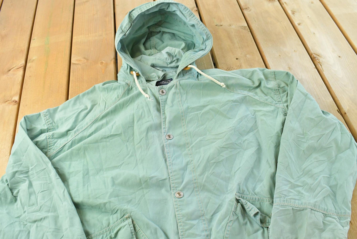 Vintage 1990s Cottonfield Hooded Jacket Men's Medium Oversized