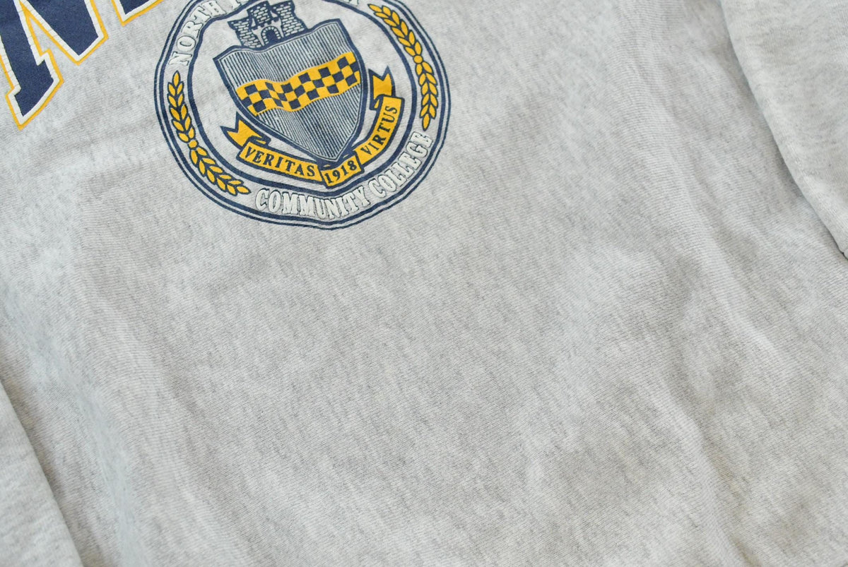 Vintage 1990s Jansport NIACC Northern Iowa Area Community College Reverse Weave Style Crewneck Sweatshirt Men's 2XL
