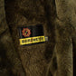 Vintage 1980s Barometer Faux Fur Collar Wool Coat Men's 46
