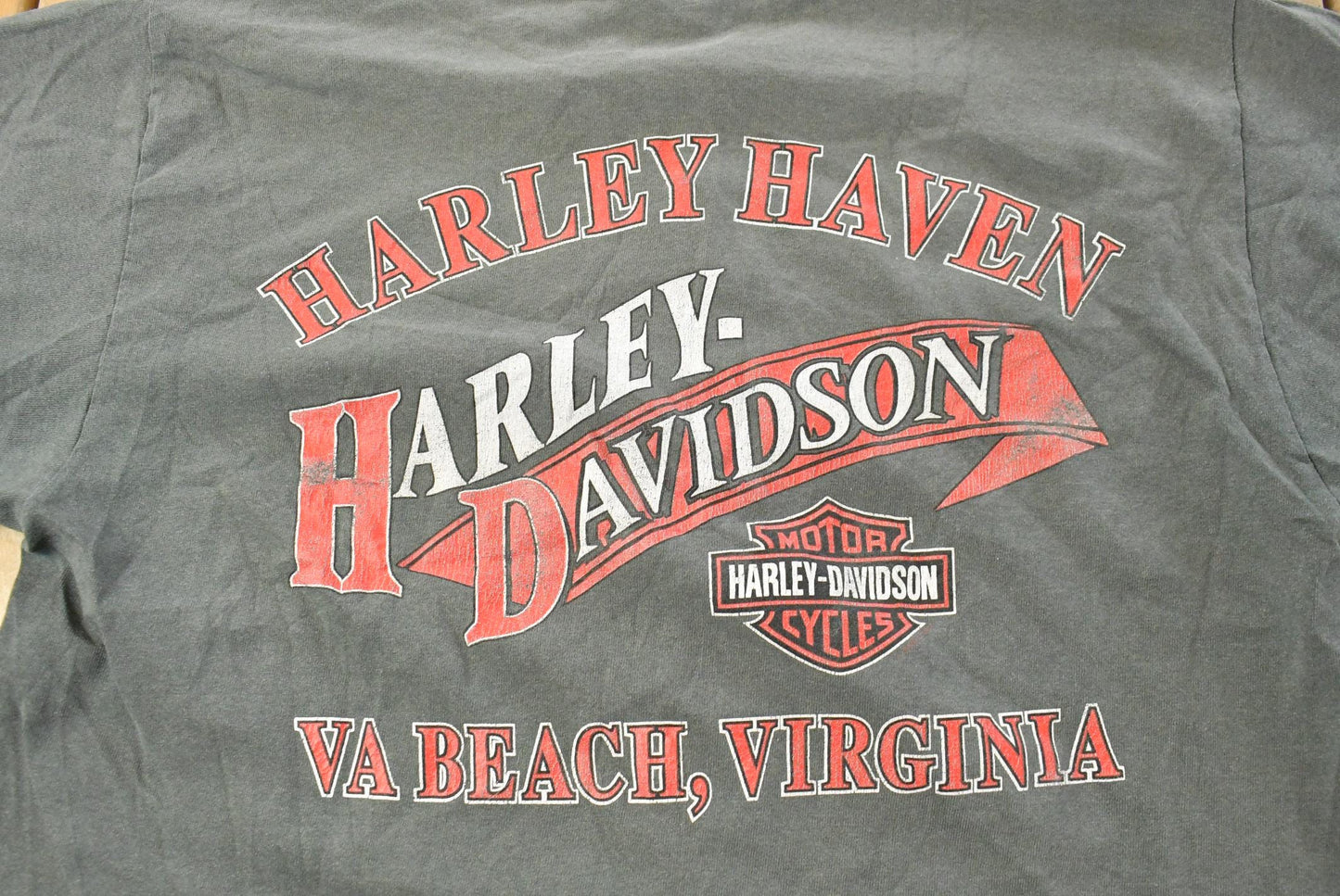 Vintage 2000s Harley Davidson Motorcycles T-Shirt Men's Large