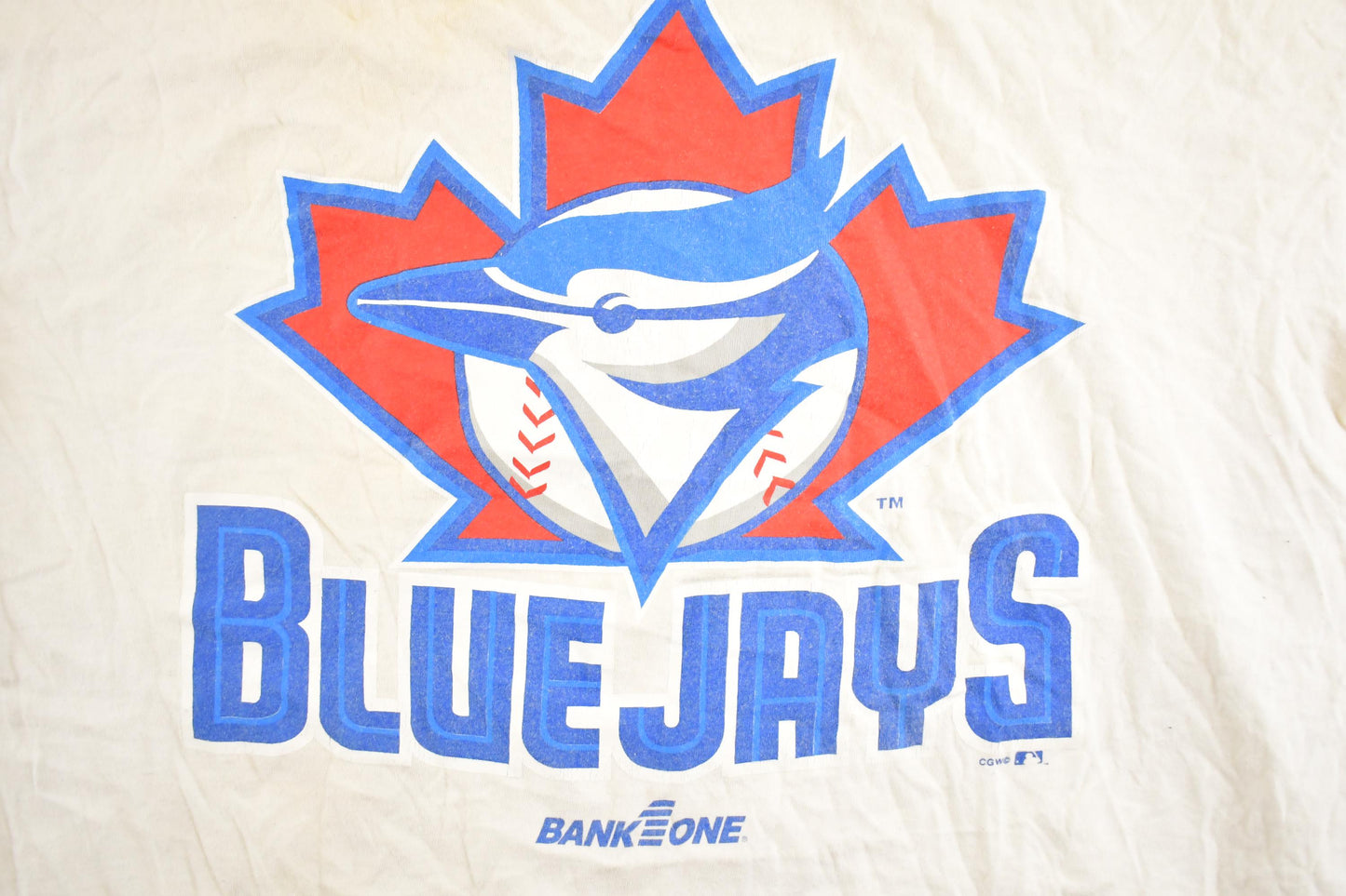 Vintage 1990's Toronto Blue Jays MLB Souvenir Baseball T-Shirt Mens XL