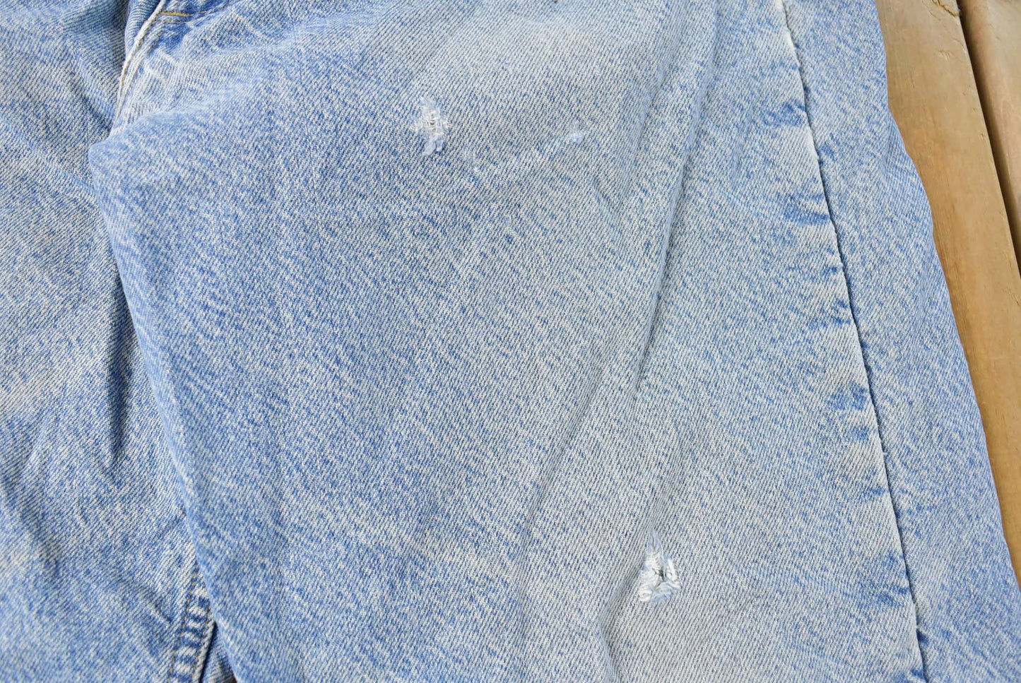 Vintage 1990s Distressed Carhartt Lined Denim Jeans Men's 32 x 31