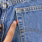 Vintage 1990s Levi's 551 Relaxed Tapered Fit Denim Jeans Women's 33 x 30
