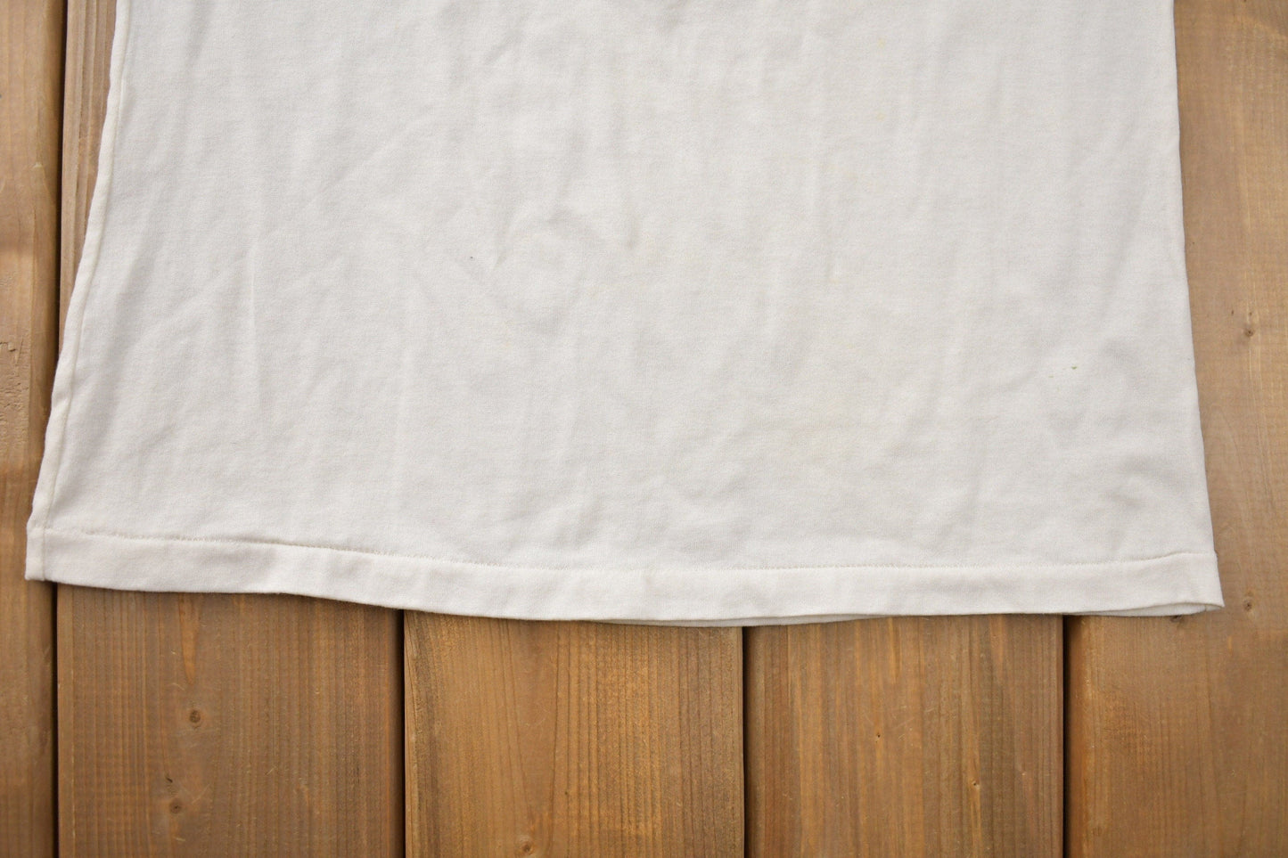 Vintage 1985 University of New Brunswick Collegiate Ringer T-Shirt Men's S