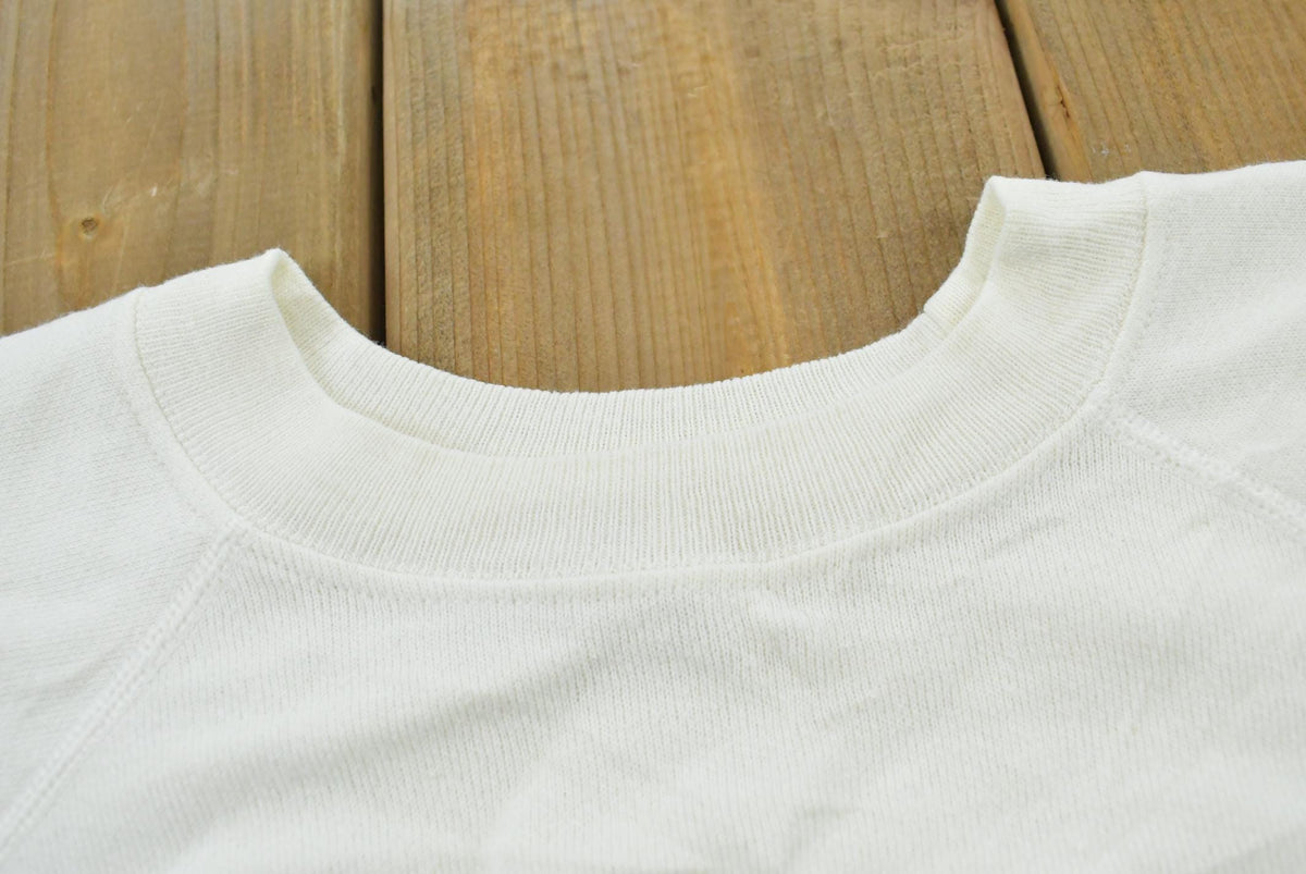 Vintage 1987 St Thomas Virgin Islands Sailboat Raglan Crewneck Sweatshirt Mens L