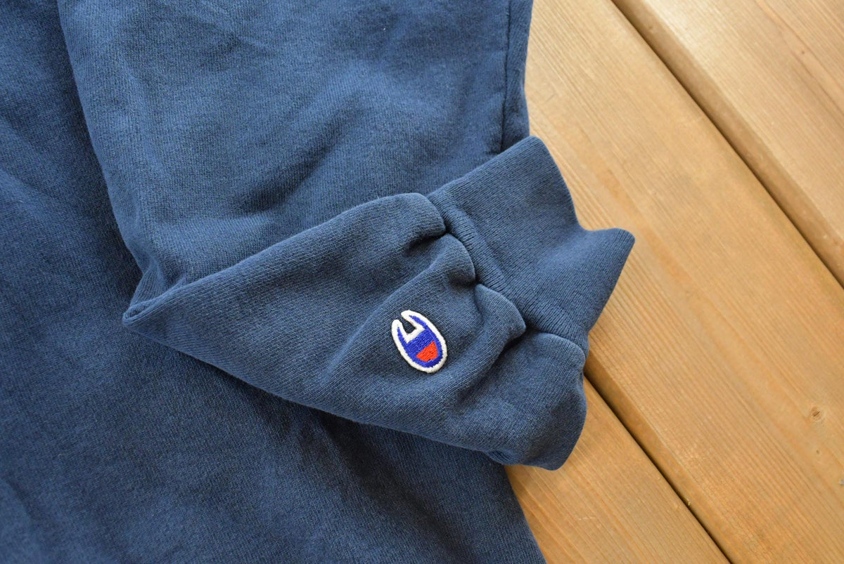 Vintage 1990s Champion Spellout Crewneck Sweatshirt Men's XL