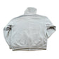 Vintage 1990s Russell Full Zip Blank Grey Hoodie Sweatshirt Men's L