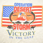 Vintage 1990s Operation Desert Storm Military Graphic T Shirt Men's XL
