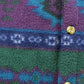 Vintage 1990s Santana Aztec Fleece Button Up Shirt Men's L