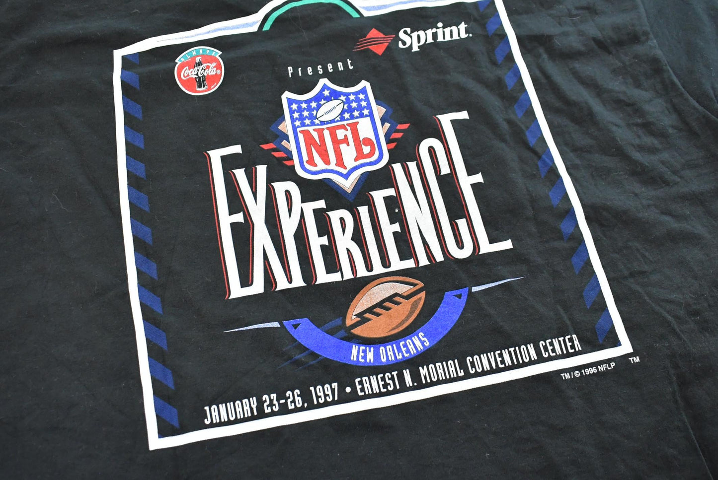 Vintage 1997 Pro Player Super Bowl 31 New Orleans Louisiana NFL Experience T-Shirt Mens XL