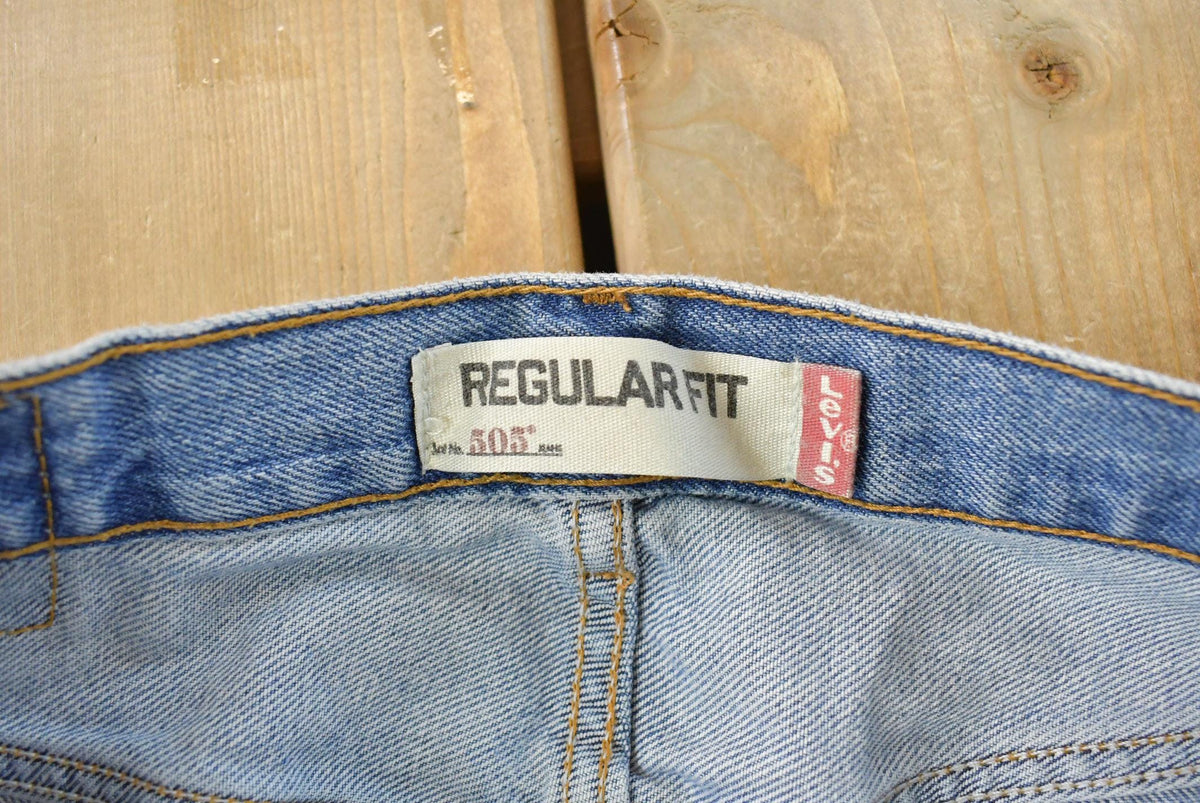 Vintage 2000s Levi's 505 Regular Fit Denim Jeans Men's 30 x 28