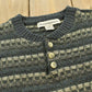Vintage 1990s Munsingwear Acrylic Knit Henley Crewneck Sweater Mens XL