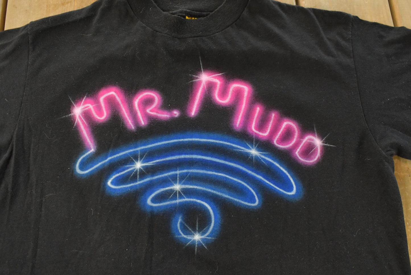 Vintage 1980s Mr. Mudd Air Brushed T Shirt Men's M