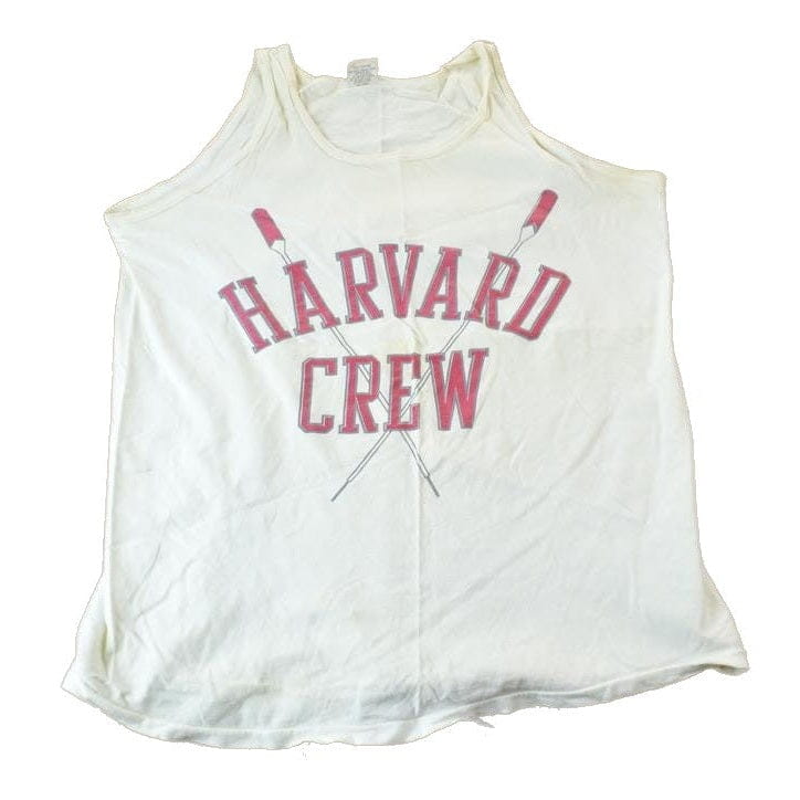 Vintage 1980s Harvard Crew Collegiate Kayaking Shirt Men's Large