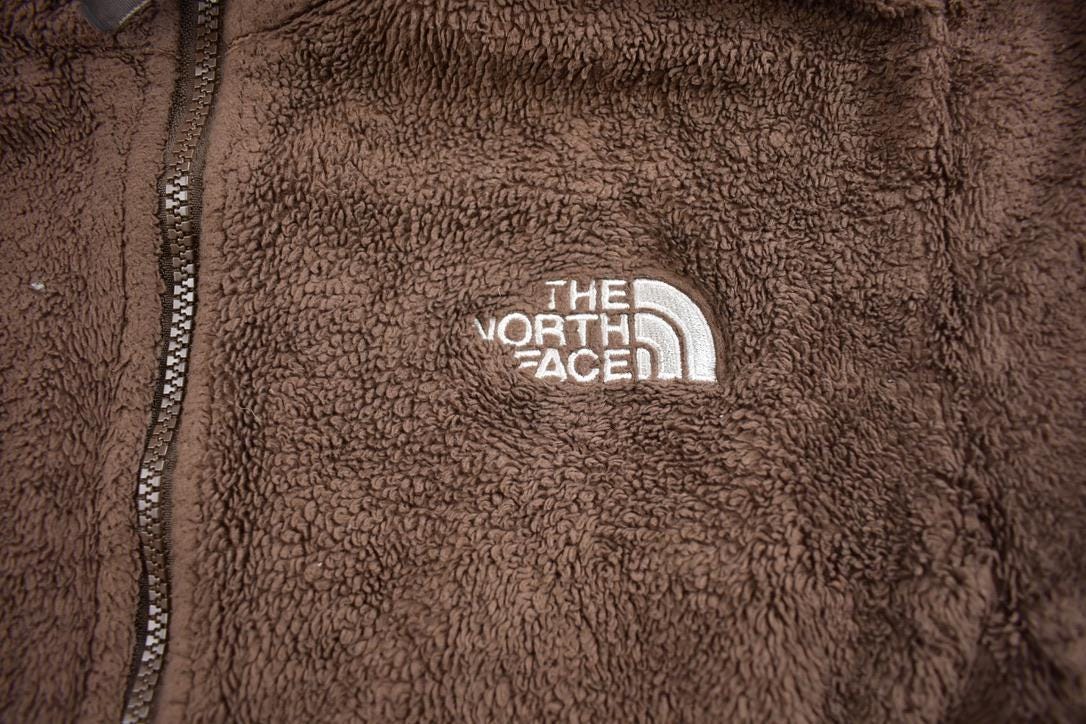 Vintage 1990s The North Face Brown Fleece Jacket