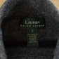 Vintage 2000s Lauren Ralph Lauren Wool Striped Knit Mock Neck Sweater Women's S