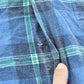 Vintage 1990s Oakland Outdoors Plaid Printed Cotton Flannel Button Up Shirt Men's XL