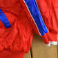 Vintage 2000s Hardwood Classics San Diego Clippers NBA Basketball Embroidered Snap Button Satin Bomber Jacket Mens 3XL
