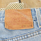 Vintage 1990s Levi's 550 Relaxed Denim Blue Jeans Men's 37 x 33.5